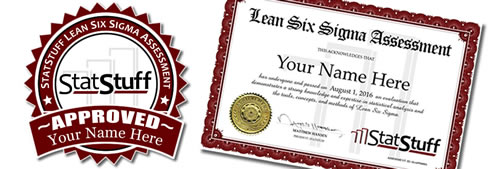Lean Six Sigma Certification Assessment