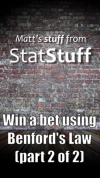 Win a Bet Using Benford&#039;s Law (2 of 2)